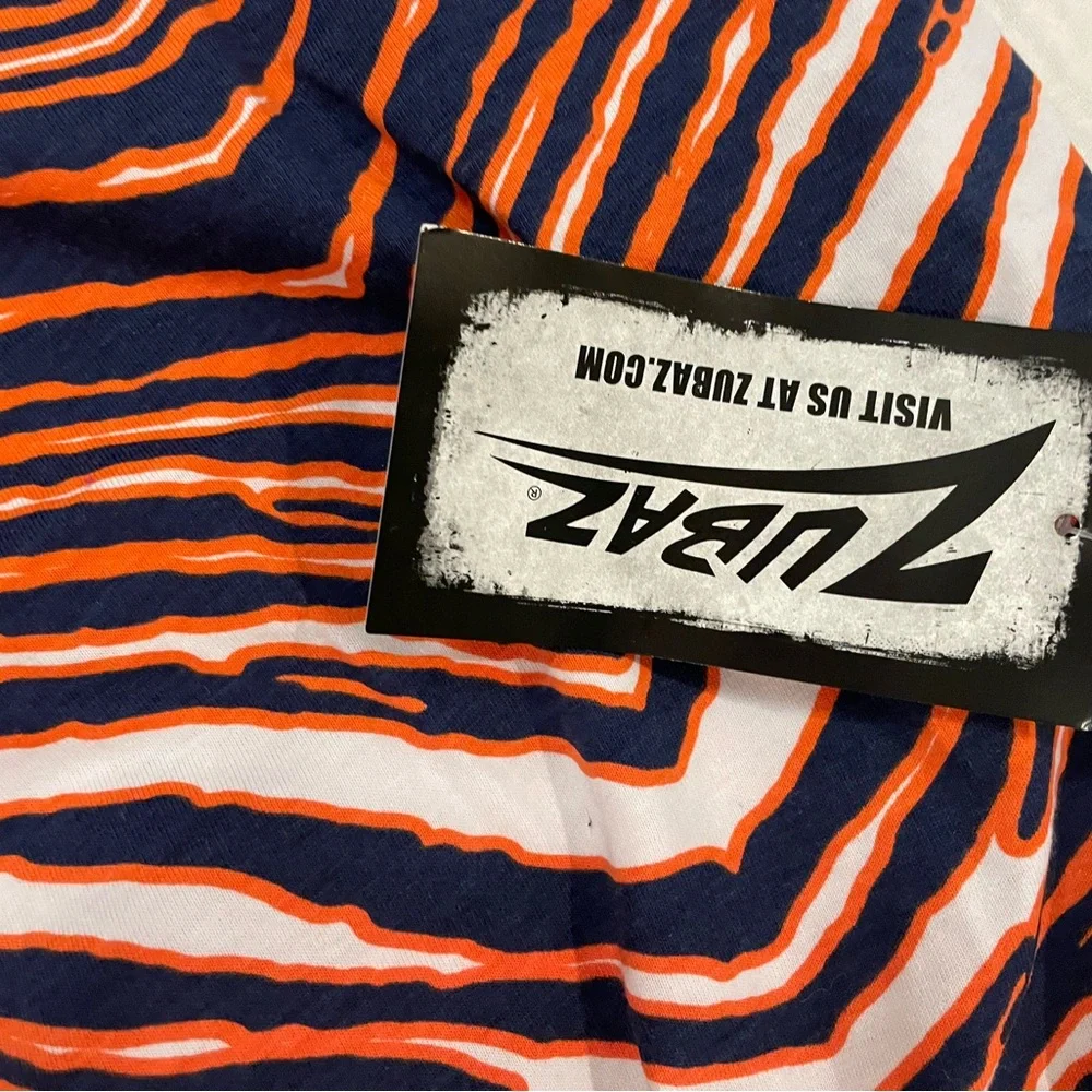 Denver Broncos Zubaz Pants - Orange/Navy Blue - XXL - NWT - Picture 2 of 8